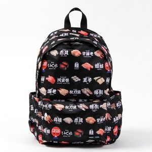 *NWT* Japanese brand Hapitas - Folding Backpack - Sushi print